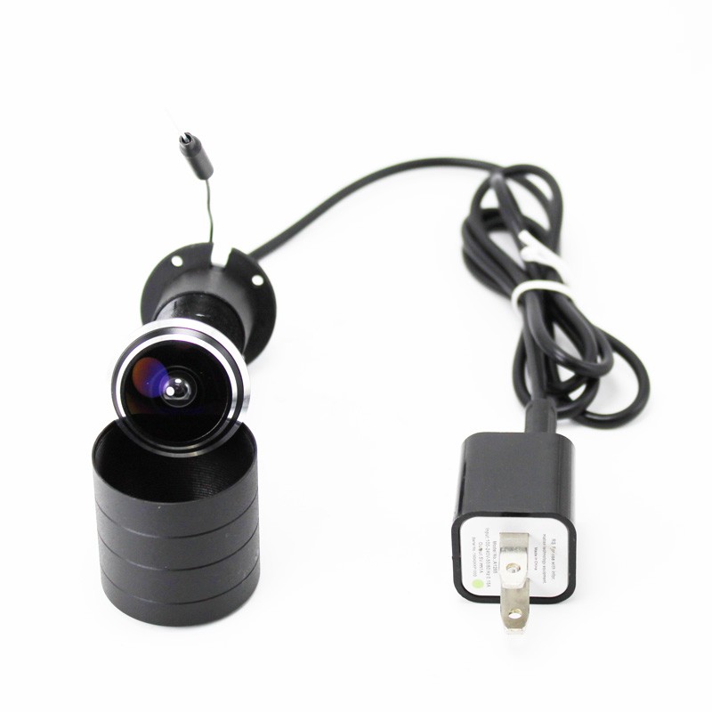 V380 Door Eye Peephole Security 1080P HD 1.7mm Wide Angle Lens Magic Eye CCTV Network Peephole Wifi Camera P2P ONVIF