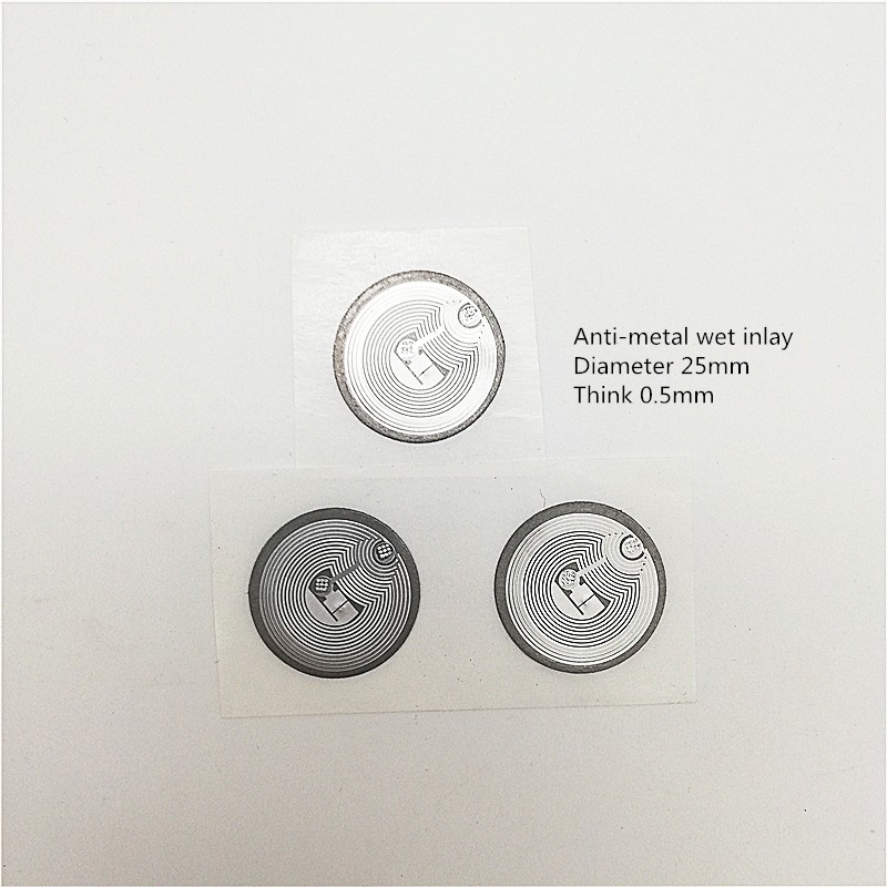 10pcs Anti-Metal Laber NFC Tag Strip Rewrite 0 Block 0 Access Card Copy 13.56MHz UID Changeable S50 1K NFC Card Sticker