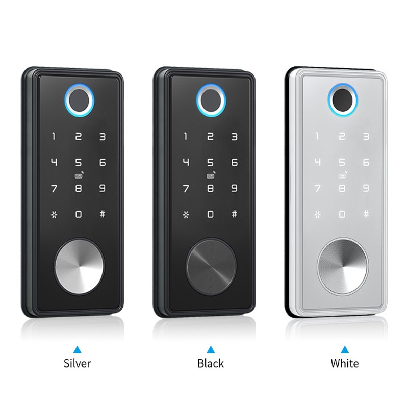 Tuya Smart Outdoor Lock Waterproof IP66 Outdoor Smart Fingerprint Door Lock Fechadura Digital Password for Home Hotel