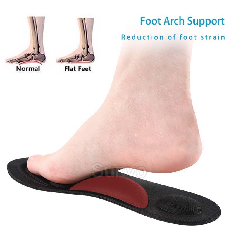 Orthotic Insoles Flat Feet Arch Support Memory Foam Plantillas Fasciitis Shoe Pad Orthotic Foot Insert Insole Pads Dropshipping