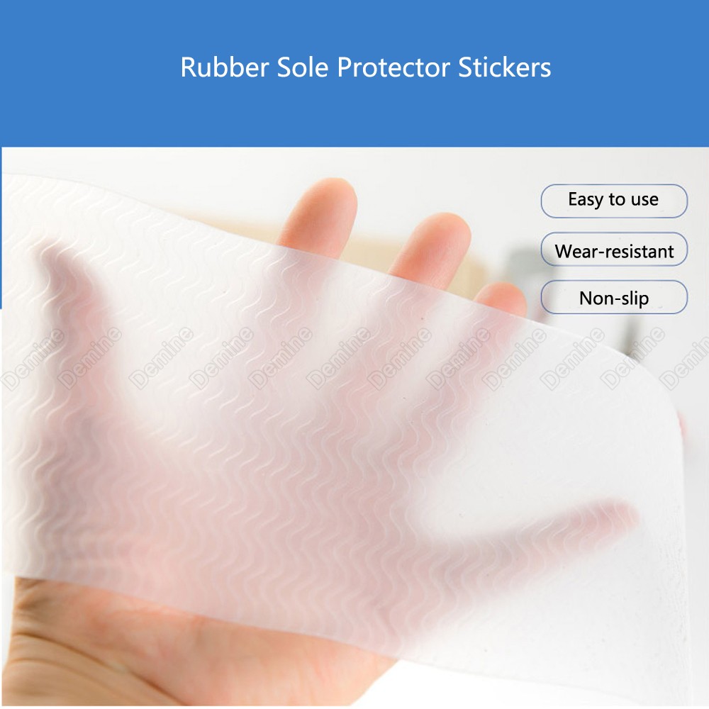 Non-slip Rubber Sole Protector for High Heels Self-adhesive Repair Board Shoe Care Tool Mat