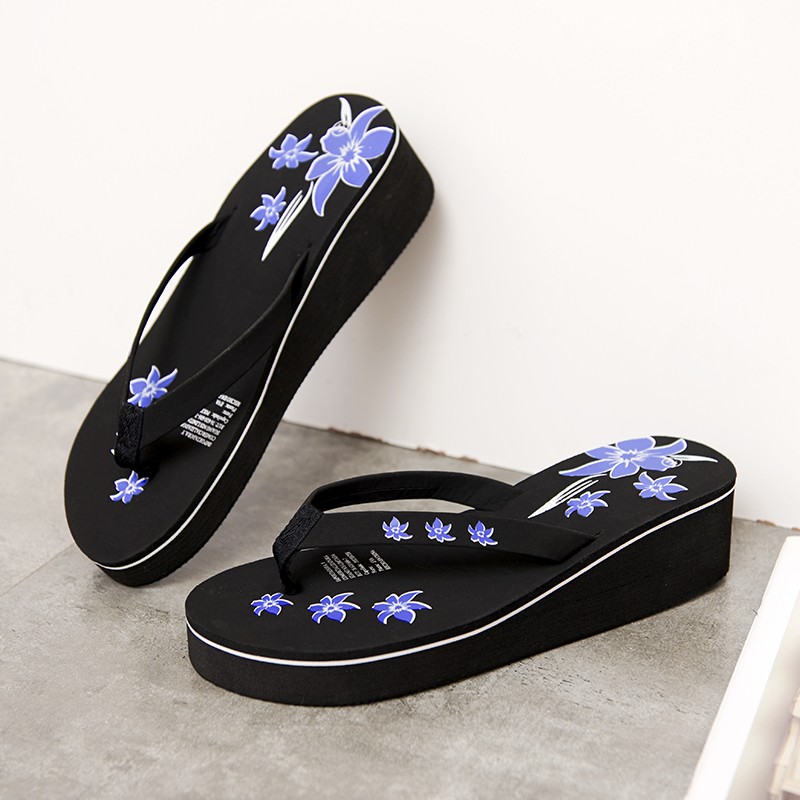 Women Wedges Fashion Slippers 2022 New Sexy Platform Flip Flops Ladies Lightweight Beach Sandals Casual Shoes Zapatos De Mujer