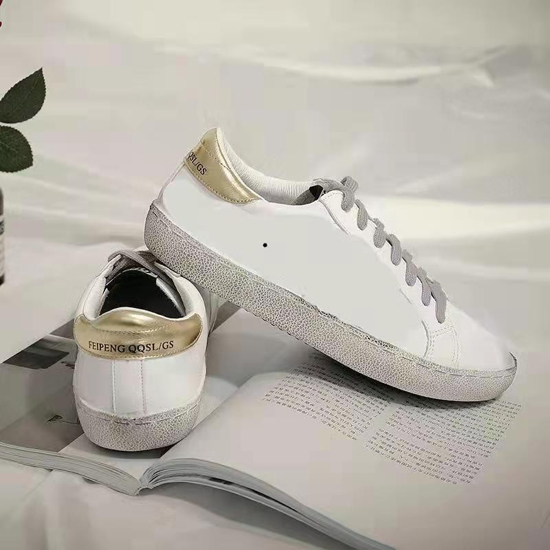 InsStar Little Dirty Women's Shoes Microfiber Height Increasing Insole New Retro White Shoes Casual Shoes Women