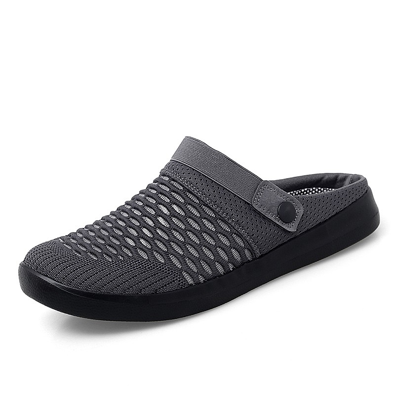 Casual Breathable Men Sandals Summer Outdoor Lightweight Fashion Slippers New Arrivals Slip On Male Mesh Beach Shoes For Male