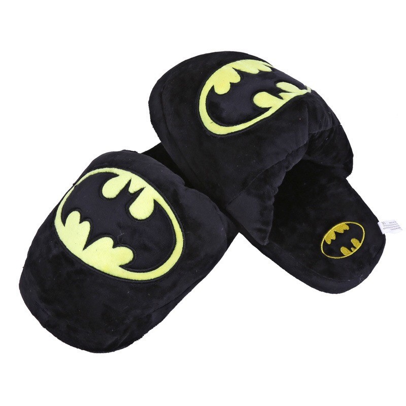 Plush Indoor Slippers For Men Women Superhero Shoes Cartoon Adult Winter In 4 Styles Available