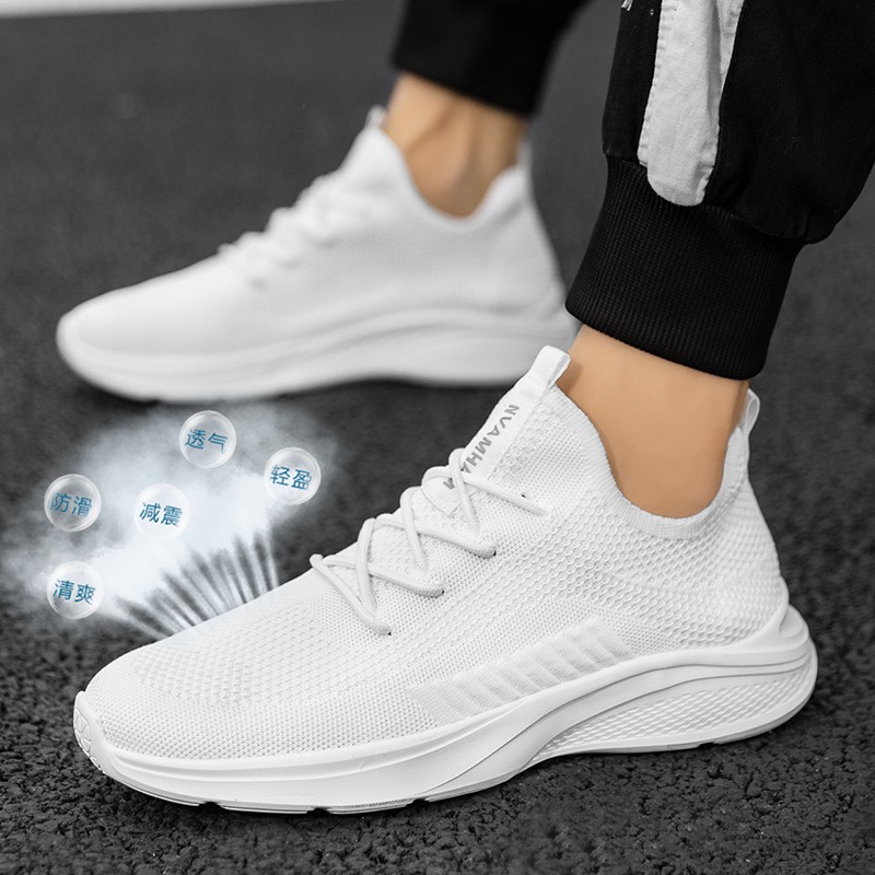 Women Men Sneakers Mesh Breathable Running Shoes Male Lightweight Sneakers Couple Sneakers Man Casual Shoes 35-47