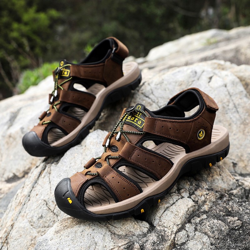 Summer men's sandals high-quality breathable climbing fashion hiking outdoor sports soft comfortable non-slip Roman beach