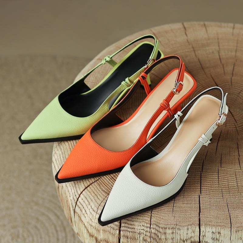 JOVONO New Arrival Women Sandals Genuine Leather Weird Heeled Shoes Ladies Fashion Wedding Party Shoes Size 34-39