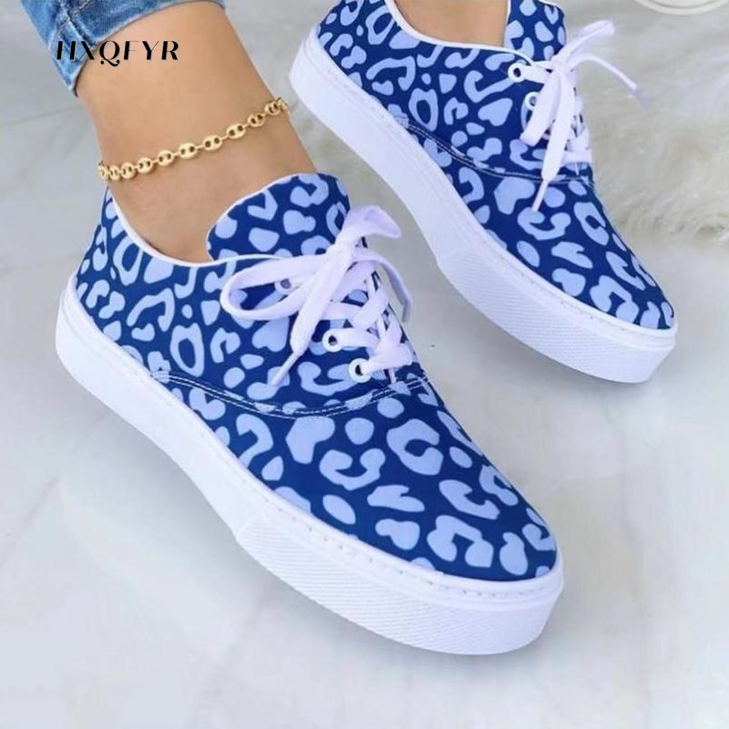 Summer Colorful Print Female Canvas Shoes Rainbow Graffiti Women's Vulcanized Shoes Casual Sneakers Zapatos De Luna