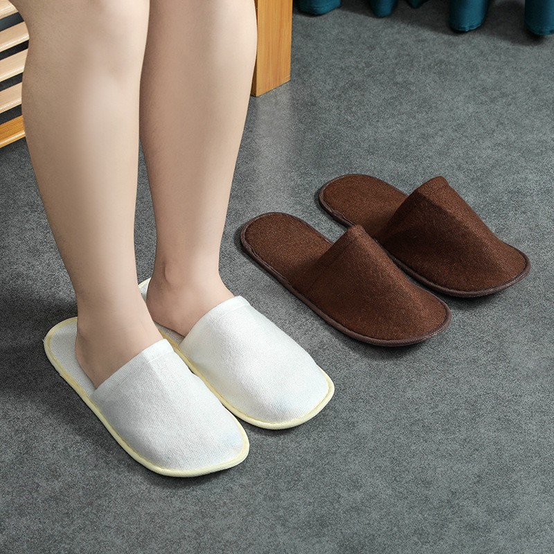 Disposable slippers non-slip thick slippers comfortable home travel portable thin bottom slippers zapatos mujer zapatillas casa