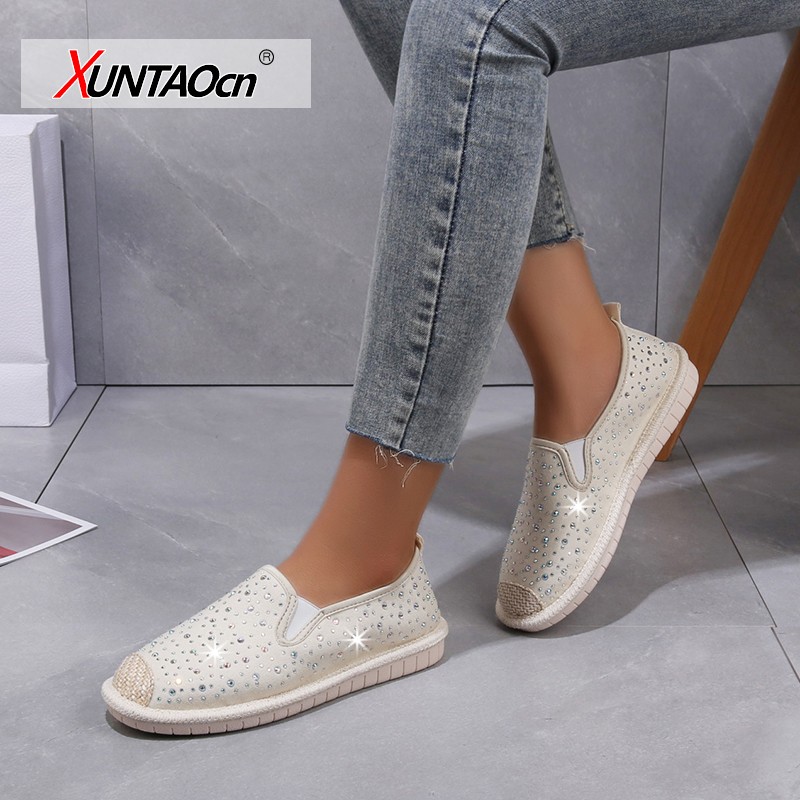 2022 Summer Fashion Women Sneakers Casual Shoes Female Mesh Flat Shoes Breathable Trainers Ladies Loafers Femme Tenis Feminino