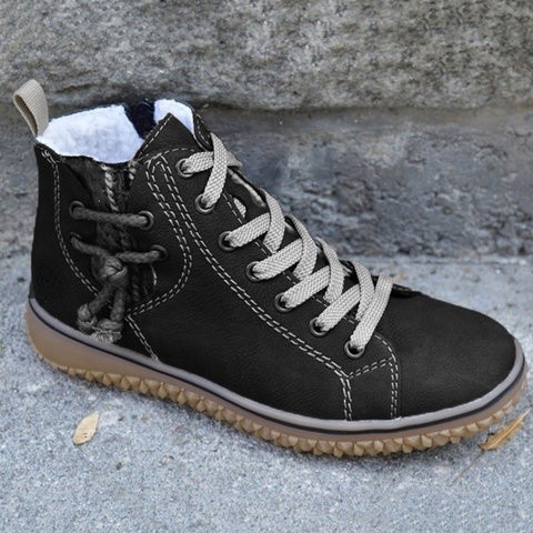 2021 New Winter Snow Boots Women Flat Bottom Martin Boots Zipper Cotton Plush Ankle Boots Ladies Cotton Shoes Motorcycle Boots