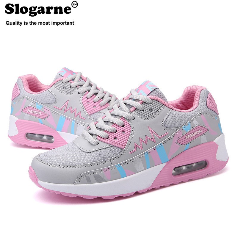 Women Sports Shoes New Fashion Breathable Trainers Students Casual Leather Tenis Feminino Sapato Women Flats Zapatillas Mujer