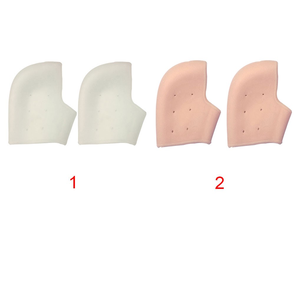 Silicone Against Peeling Washable Foot Protector Pain Relief Pad Prevent Dry Skin Moisturizing Gel Heel Socks Soft