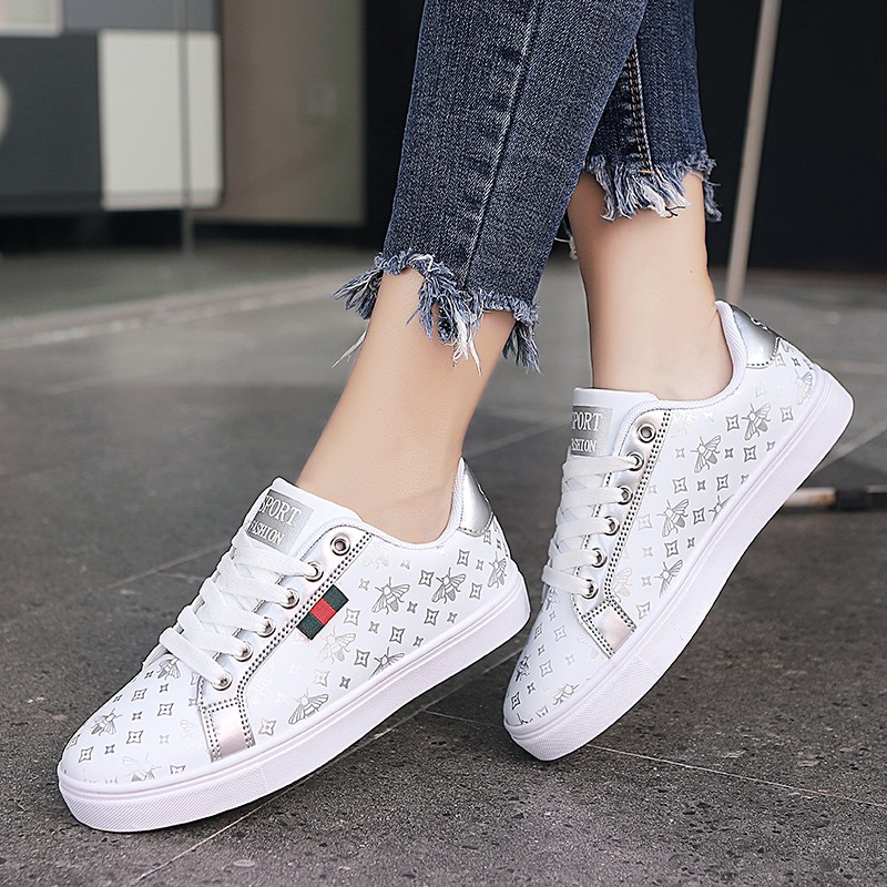 VIP Women Vulcanized Shoes Sneakers Lace Up Casual Shoes Woman Flat Leather Shoes chausiras femme Zapatos Mujer Lady Shoes Women