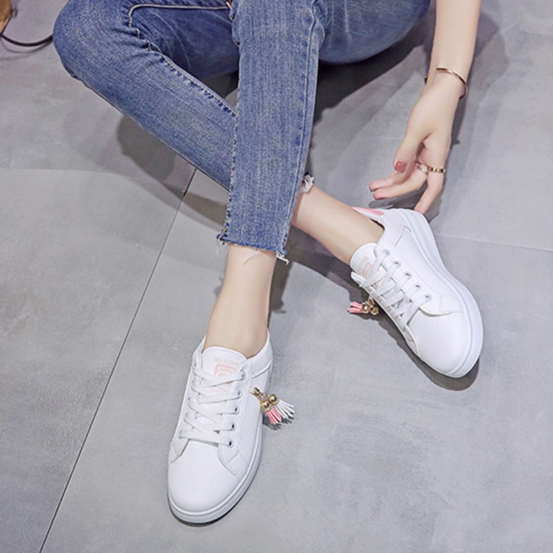 Women Casual Shoes Small Mesh White Shoes Summer Breathable Running Shoes Casual Students Low Flat Sneakers Zapatillas Mujer