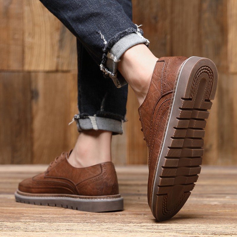 Men's Tooling Casual Shoes Men's Leather Shoes Footwear Comfortable Men's Shoes Men's Oxford Fashion Men's Sneakers