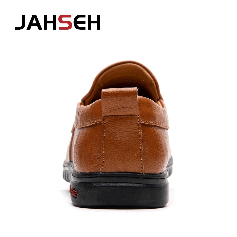 New Men Shoes Genuine Leather Comfortable Men Casual Shoes Chaussies Flats Men Slip On Lazy Shoes Zapatos Hombre