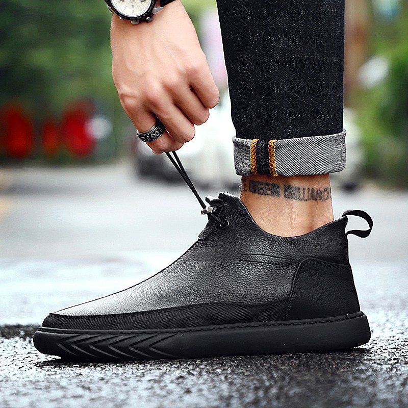 High-quality men's shoes, soft and comfortable, casual, fashionable, spring and autumn, 2019