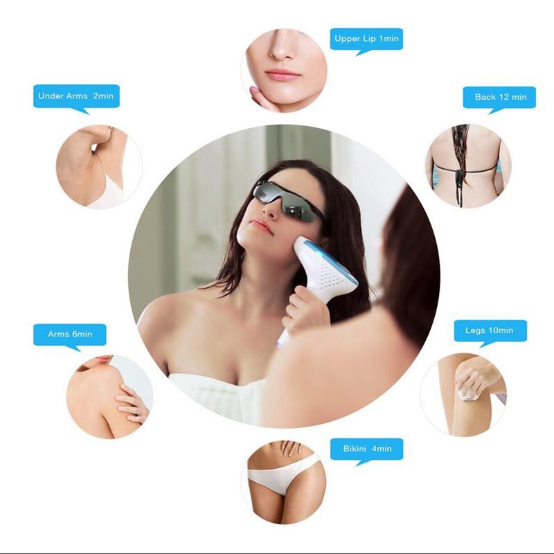 Malay M3 Hair Removal Laser Epilator Laser Permanent Hair Removal Electric Hair Removal Depilador A Laser 500000 Flashes