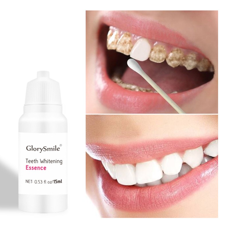 GlorySmile Teeth Whitening Essence Oral Hygiene Clean Remove Plaque Stains Fresh Breath Teeth Whitening Tools