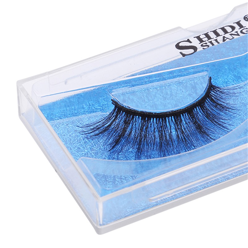 1 Box Mink Eyelashes Handmade Makeup Natural Long False Eyelashes 3D Mink Eyelashes
