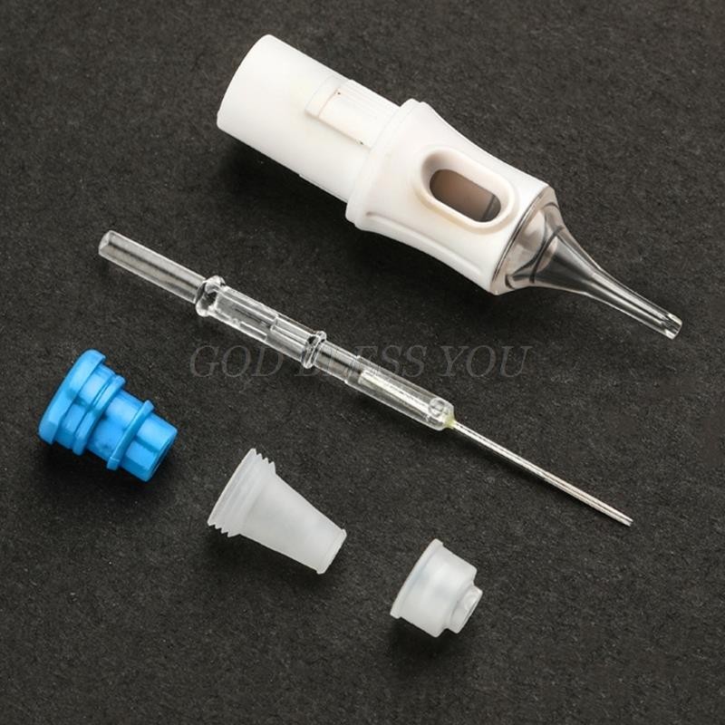 Professional Disposable Semi-Permanent Eyebrow Lip Makeup For Tattoo Machine Pen Drop Ship Tattoo Cartridge Needle RS/RL/M1/RM