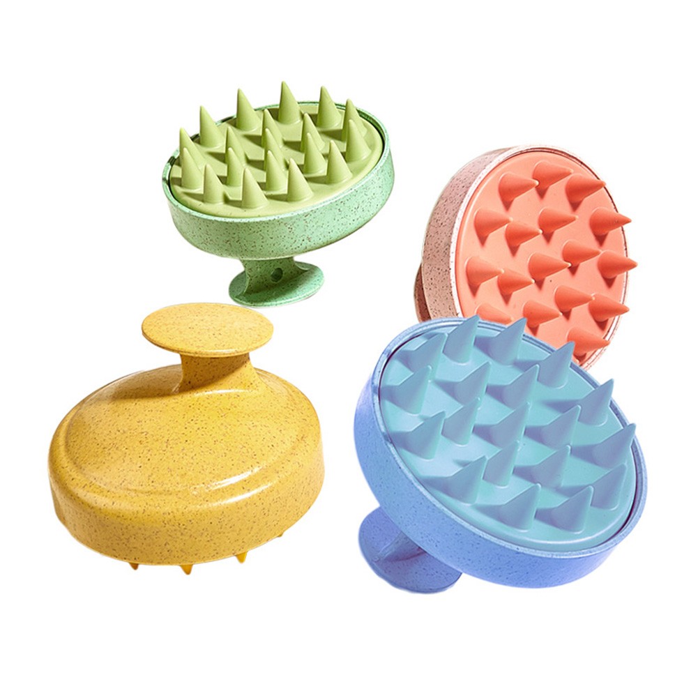 Silicone Scalp Head Body Massager Comb Handheld Hair Multifunctional Shampoo Hairbrush Comb Airbag