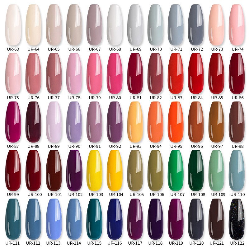 UR SUGAR Nail Gel Polish Red Pink Series Gel Varnish All for Nails Art Base Top UV Semi-Permanent Nail Gel