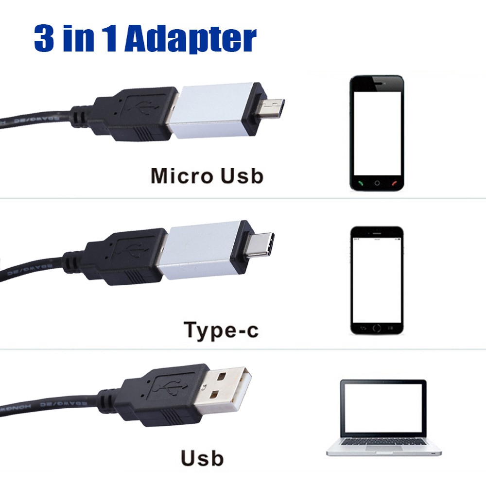 1600X مجهر رقمي 3 في 1 USB مجهر الكتروني لحام مع 8 المصابيح كاميرا زووم المكبر للكمبيوتر ماك أندرويد