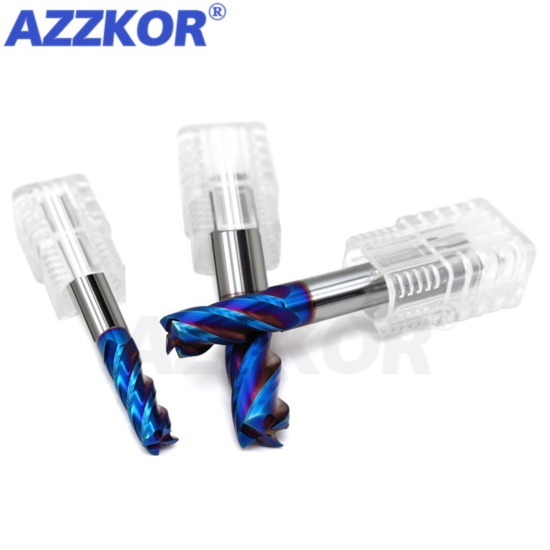 Azzkor - Tungsten Coating Screw Cutters, Tungsten Coated Stainless Steel Screw Cutter Tool Pack Model Hrc70 CNC Milling Drilling Machine