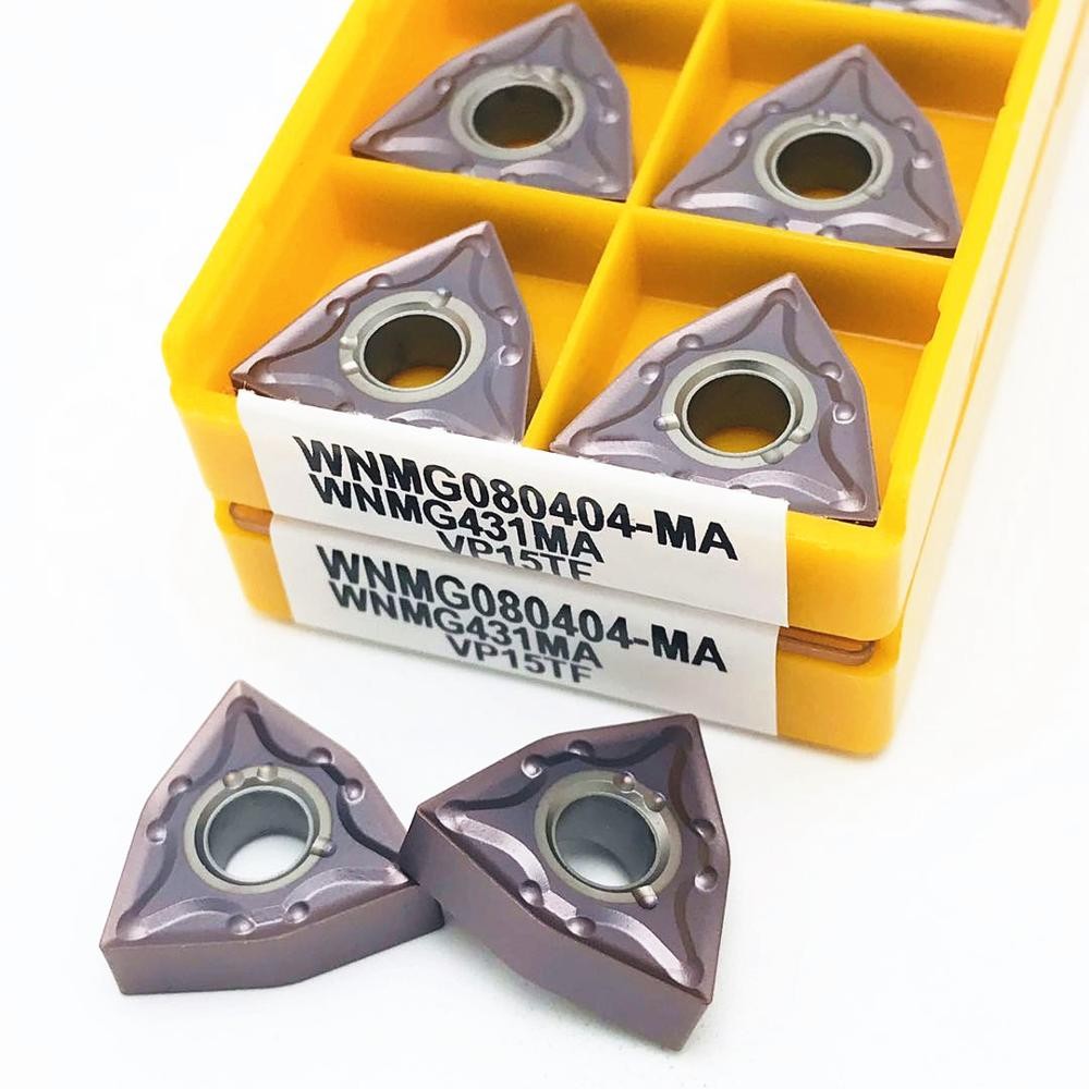 Carbide Insert WNMG080404 WNMG080408 MA VP15TF UE6020 US735 High Quality External Metal Turning Tool CNC Milling Tool