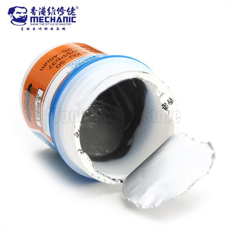 MECHANIC XGSP50 Solder Paste 42g SN63 Pb37 Welding Flux For SMD BGA SMT Stencil Soldering Rework Station