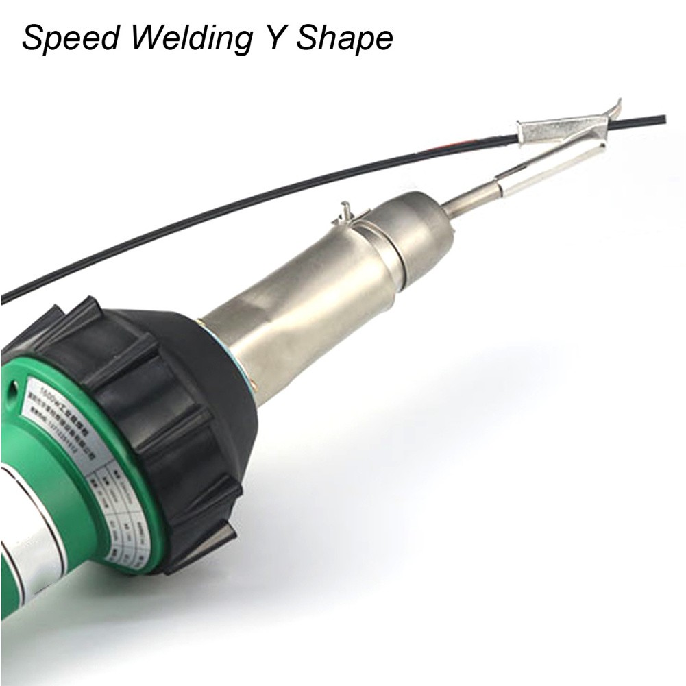 4 قطعة 5 مللي متر فوهة مستديرة + مستديرة و الثلاثي سرعة فوهة لحام + التراص فوهة ل 1600 واط الساخن مسدس هواء الحرارة الشعلة البلاستيك لحام تلميح