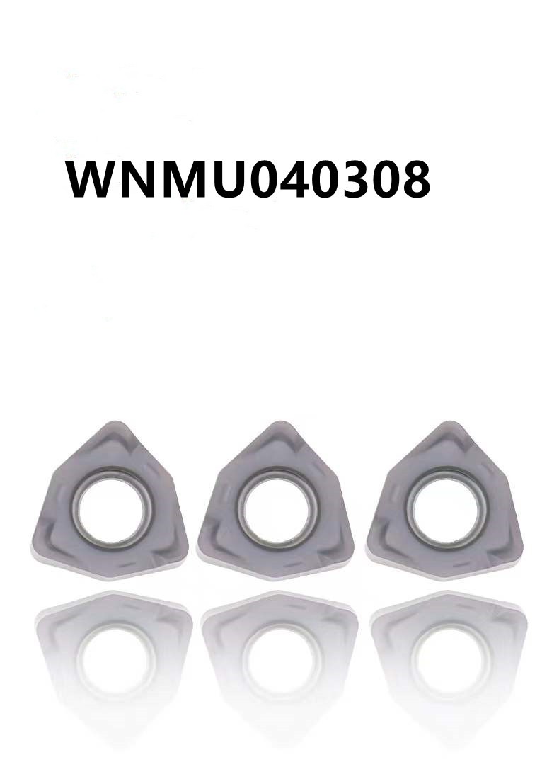 WNMU Alloy Tool WNMU040308 EN Double-sided Hexagonal Fast Feed Milling Insert High Quality Replacement APMT1135 Milling Insert