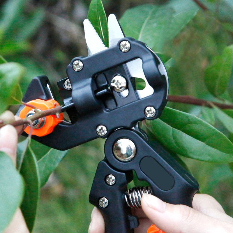 Grafting Shears Fruit Tree Grafting Scissors Multifunction Bud Cutter Gardening Tools Grafting Scissors Garden Pruning Tool