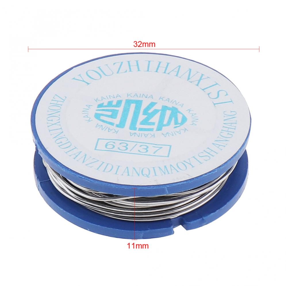 63/37 10g 0.7mm Small Soldering Wire Tin Wire with 2% Flux and Rosin for Electric Soldering Iron