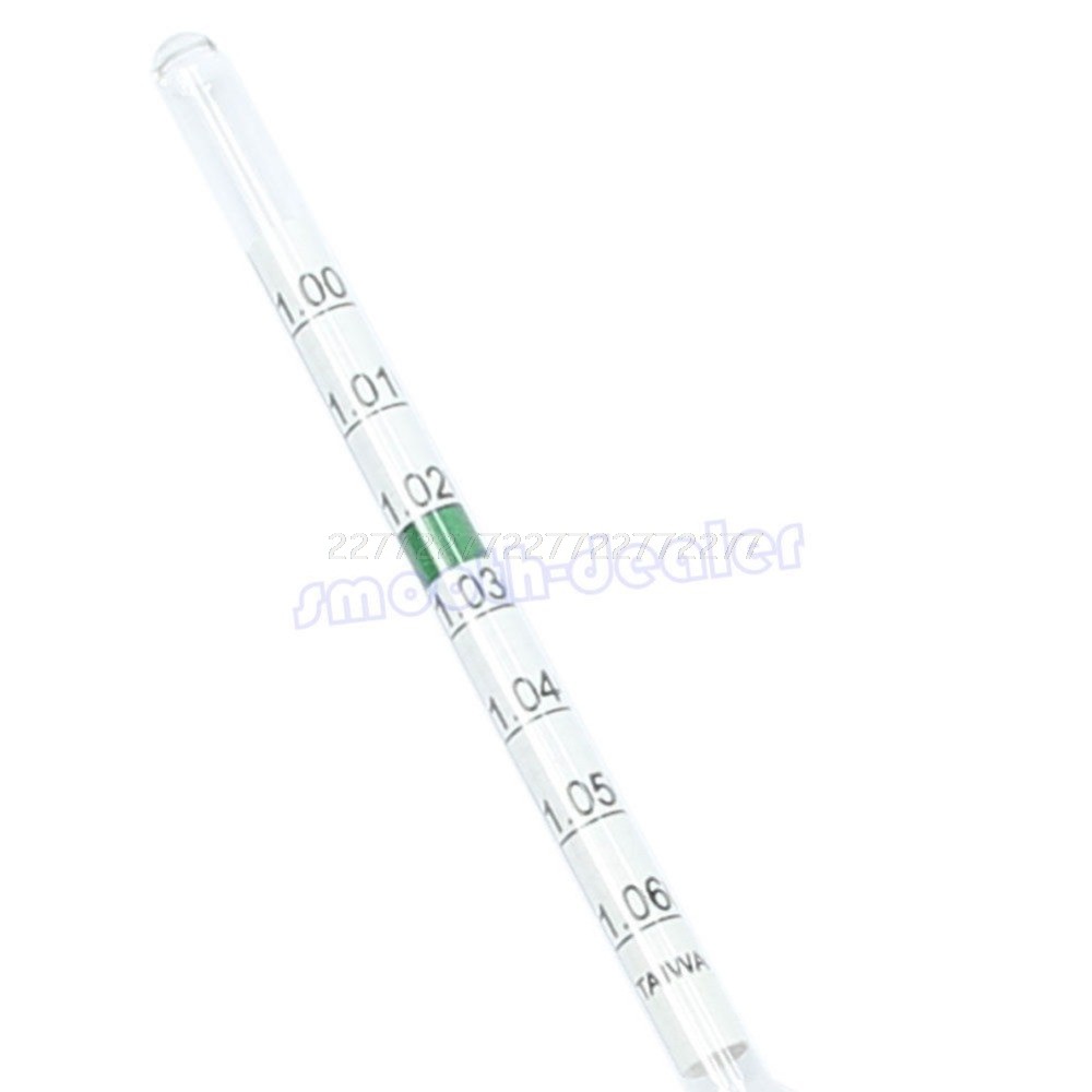 Aquarium glass thermometer, salinity tester with thermometer, O11