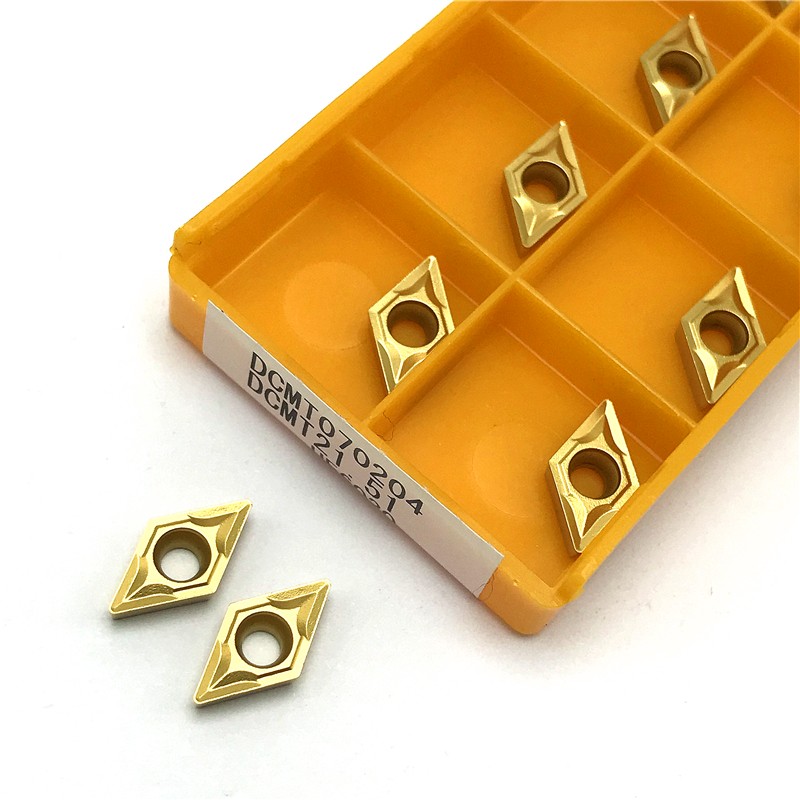 DCMT070204 DCMT11T304 DCMT11T308 Carbide Insert Inner Turning Tool High Quality Metal Turning Insert CNC Cutting Tool