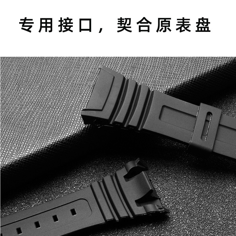 Modified Strap For Casio Edifice ECB-10YD Watch Strap For Men Waterproof And Sweat-proof Sport Soft Silicone Watches Strap Bracelet