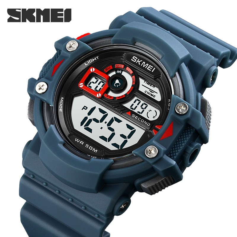 SKMEI Brand Sport Watch Men's Watches Stopwatch Waterproof Men Wristwatches Relogio Masculino Led Light Multifunctional Watches