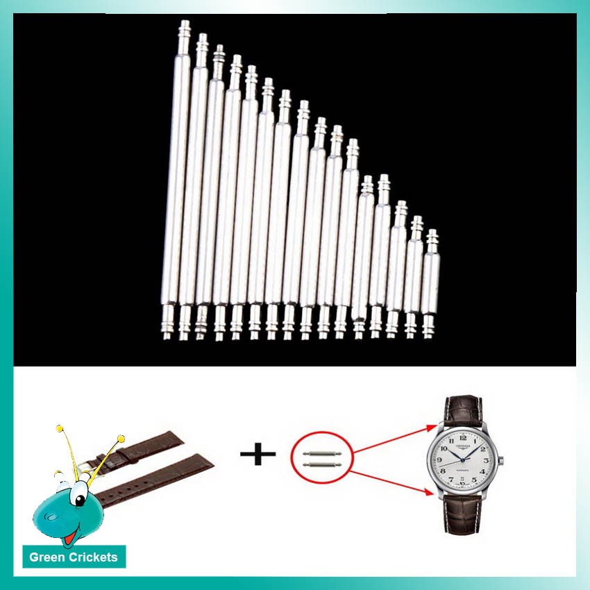 Wholesale 360pcs Assort Size Watch Band Pin Connect Spring Bar, Dia. 1.5mm 8mm-25mm Full Steel Rods Spring Repair Tools