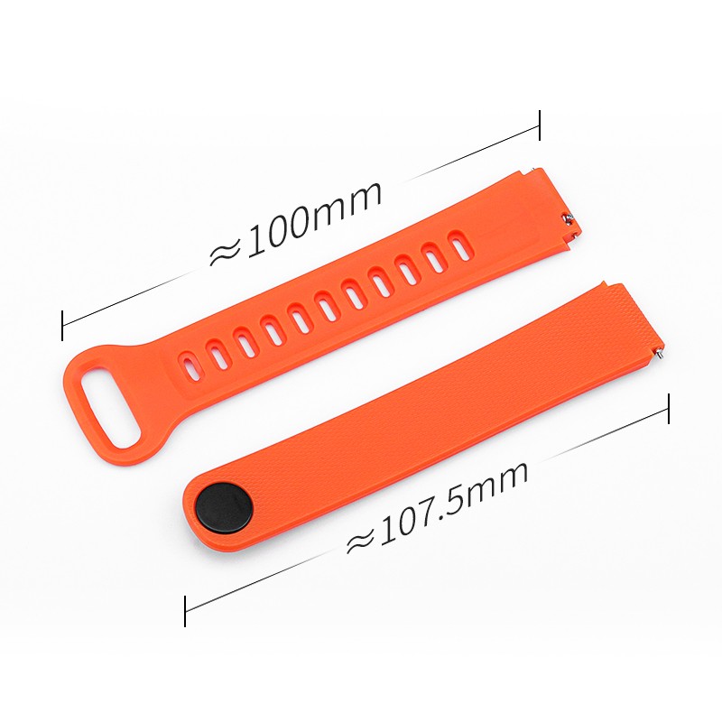 16mm silicone watch band for huawei talkband b3/lite silicone with quick release watch pins men women quick release watch band