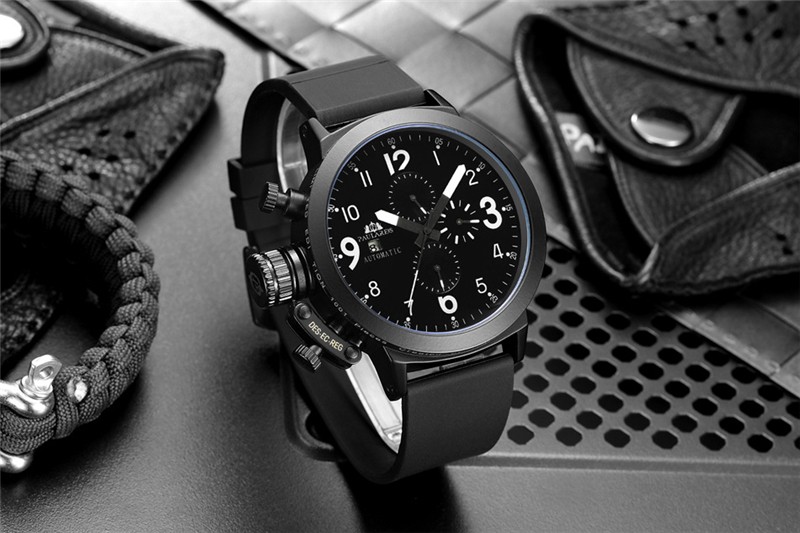 Relogio Automatic Watches Mens 2022 New Luxury Brand Digital Watch Men Mechanical Wristwatches Chronograph Watch Mannen