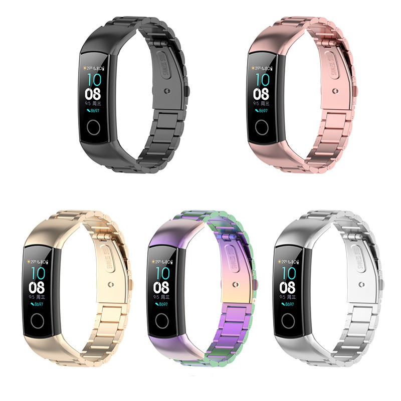 Stainless Steel Straps For Huawei Honor 4 5 CRS-B19 B19S Smart Bands Replacement Sports Watches