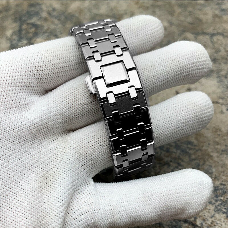 New 4th Gen GA2100 Refit 316 Stainless Steel Bracelet Bezel Fluorine Rubber Watchband GA-2100/2110 Watchband With Screw