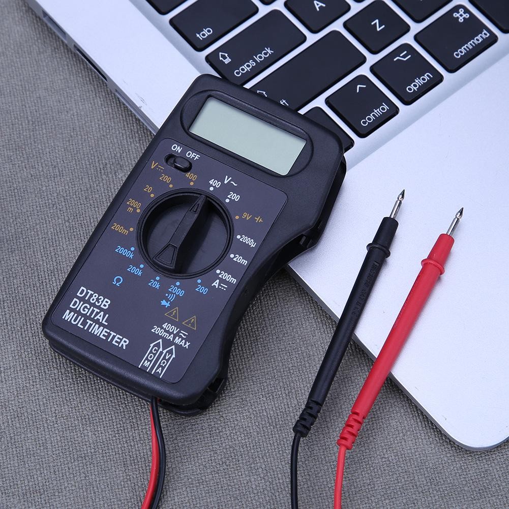 Portable Digital Multimeter Multi Pocket Ammeter Voltmeter DC/AC Resistor Ohm Voltage Digital Multimeter Battery Capacity Tester