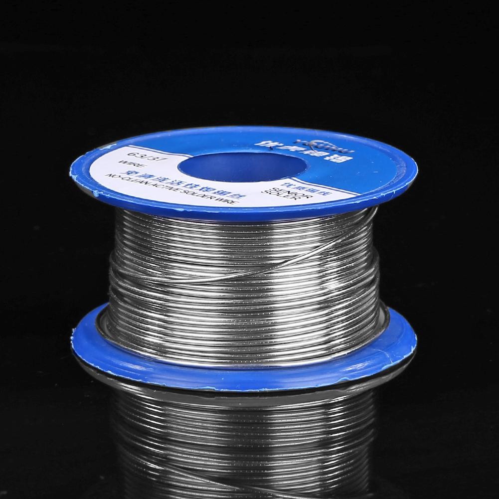 50g Soldering Solder Wire High Purity Low Fusion Spot 0.5mm 0.8mm 1.0mm Rosin Solder Wire Roll No Clean Tin BGA Soldering