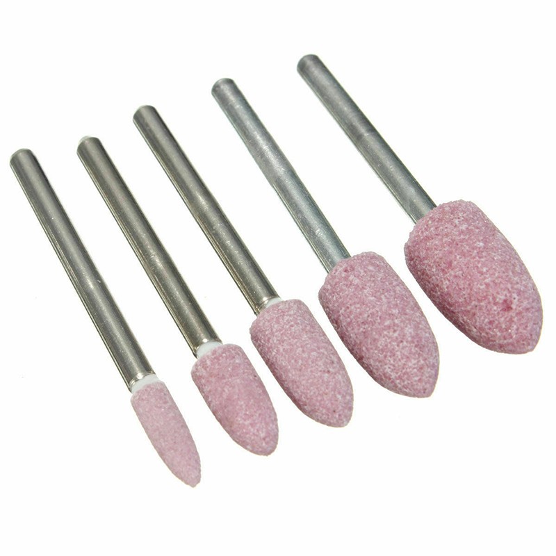 10pcs Polishing Wheel Head Abrasive Head Mounted Rotary Stone Electric Power Tools Grinding Stone Wheel Dremel Access