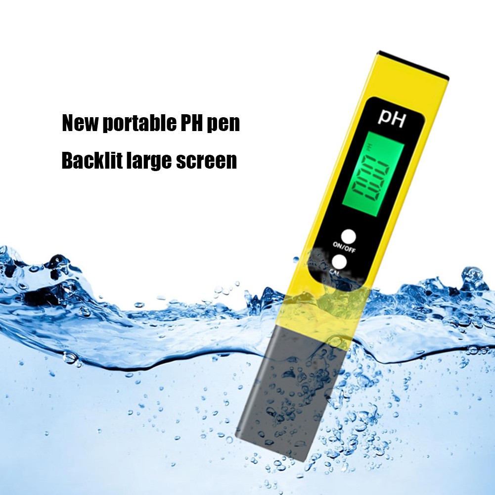 Pro PH Monitor for Aquarium Pond Drinking Water 0.01 High Sensitivity PH Meter Analysis Instruments with Backlight